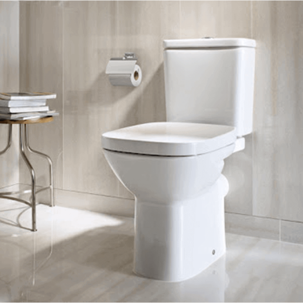 BLOC WC DEBBA CARRE  ROCA BLANC - Blanc - Mr Bricolage : Outillage, Jardinage, Animalerie, Electricité
