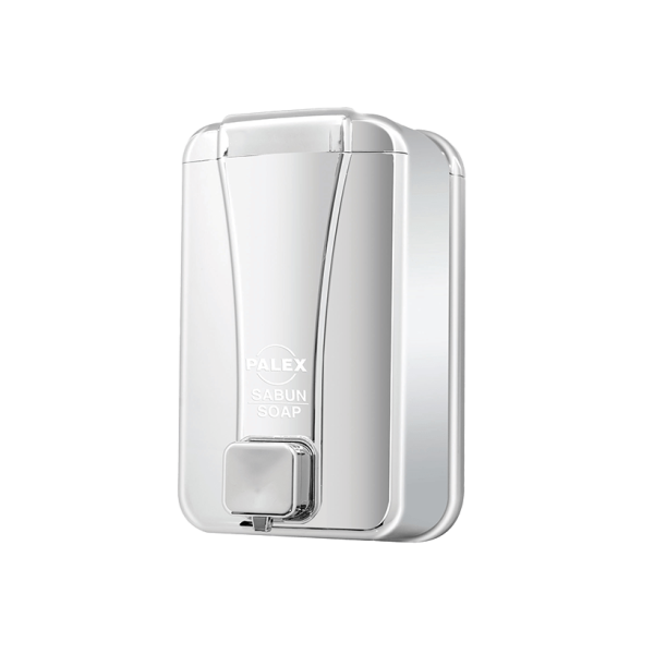 DISTRIBUTEUR SAVON LIQUIDE 1000 CC CHROMÉ - HYGIENE ET MASSAGE - Mr Bricolage : Outillage, Jardinage, Animalerie, Electricité