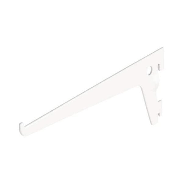 CONSOLE SIMPLE EN ACIER 20CM BLANCHE - CONSOLE - Mr Bricolage : Outillage, Jardinage, Animalerie, Electricité