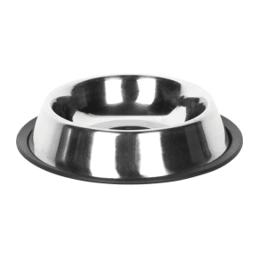 Gamelle pour chiens acier