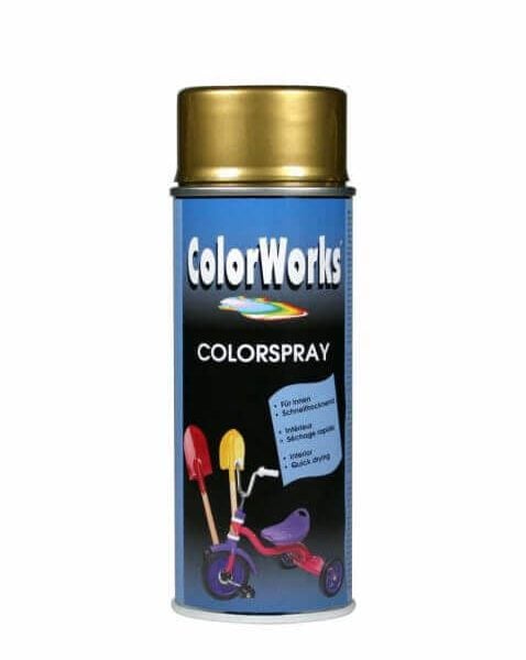 PEINTURE AÉROSOL 400 ML OR - PEINTURE AEROSOL - Mr Bricolage : Outillage