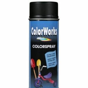 PEINTURE AÉROSOL 400 ML NOIR SEMI- BRILLANTE RAL9005 - PEINTURE AEROSOL - Mr Bricolage : Outillage