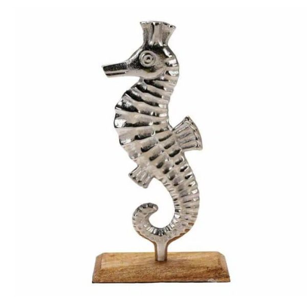 Hippocampe décoratif à poser 15x8x34cm