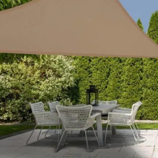 Voile Ombrage Triangulaire Sable
