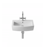 Lavabo Hall 55 X 48,5 Cm Sans Siphon Et Robinet