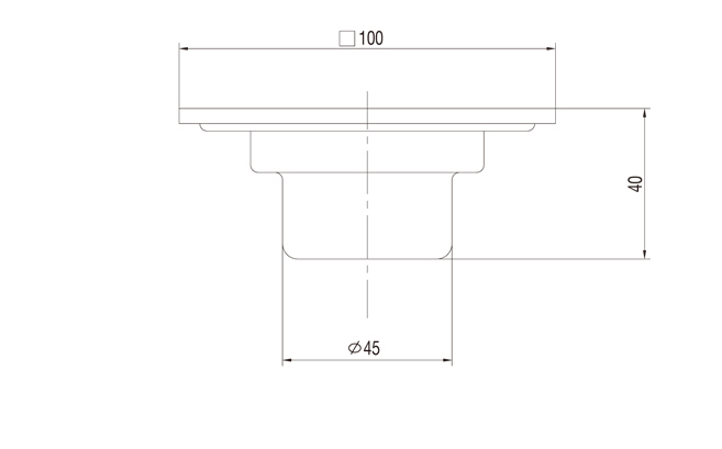 SIPHON 10 X 10 CM DE SOL ANTI-ODEUR, ACIER INOXYDABLE DE HAUTE QUALITÉ DOUBLE -LL7013 - MECANISME DE VIDAGE - Mr Bricolage : Outillage, Jardinage, Animalerie, Electricité