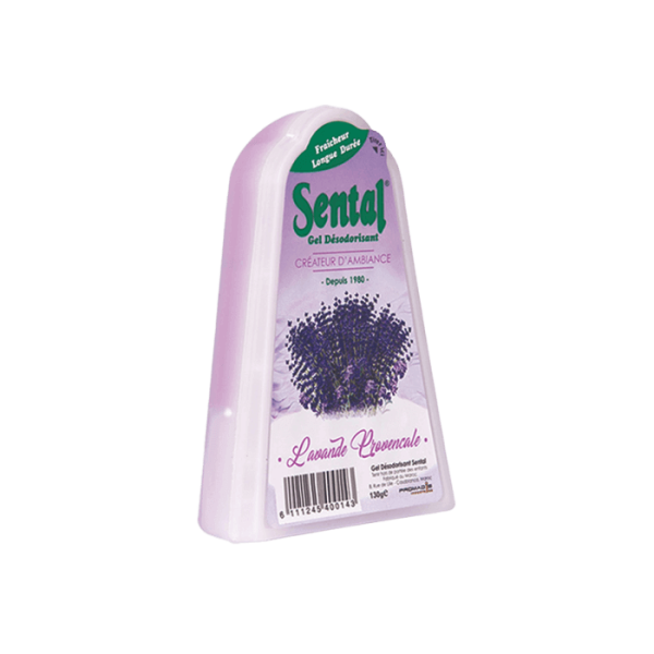 DÉSODORISANT GEL 130 G LAVANDE-SENTAL - DESODORISANT - Mr Bricolage : Outillage, Jardinage, Animalerie, Electricité