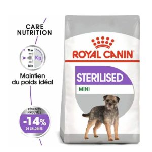 Croquette chien mini sterilised rc 3kg