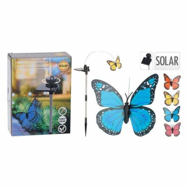 Lampe Solaire Papillon