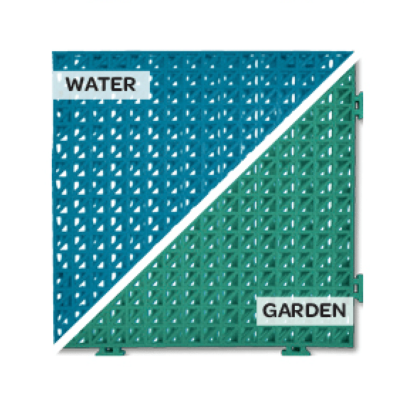 DALLE POUR SOL ESTRADO WATER 33X33X2 CM - MATÉRIAUX - Mr Bricolage : Outillage, Jardinage, Animalerie, Electricité