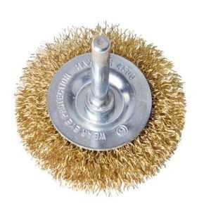 BROSSE ACIER CIRCULAIRE POUR PERCEUSE 50MM - Consommables électroportatif - Mr Bricolage : Outillage, Jardinage, Animalerie, Electricité