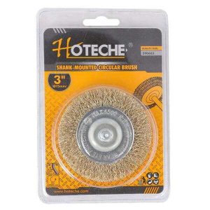 Brosse circulaire de perceuse 75mm acier
