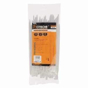 ATTACHE CABLES 2.5MMX100MM NYLON BLANC - ATTACHES ET ANNEAUX - Mr Bricolage : Outillage, Jardinage, Animalerie, Electricité