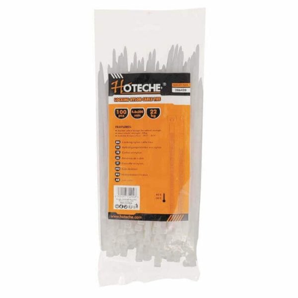 ATTACHE CABLES 2.5MMX150MM NYLON BLANC - ATTACHES ET ANNEAUX - Mr Bricolage : Outillage, Jardinage, Animalerie, Electricité