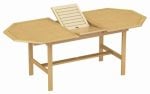 TABLE OCTOGONALE EN ACACIA - SALON DE JARDIN ET TABLE ET CHAISE - Mr Bricolage : Outillage, Jardinage, Animalerie, Electricité