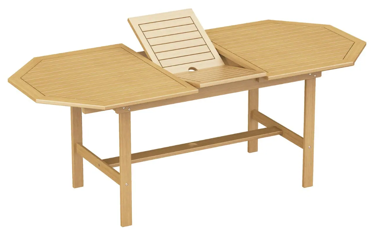 TABLE OCTOGONALE EN ACACIA - SALON DE JARDIN ET TABLE ET CHAISE - Mr Bricolage : Outillage, Jardinage, Animalerie, Electricité