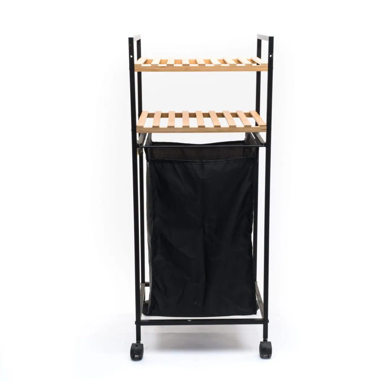 ETAGÈRE SALLE DE BAIN 2 NIVEAUX AVEC PANIER A LINGE 38 x 32.5 x 89.5 CM - Nouveautés - Mr Bricolage : Outillage, Jardinage, Animalerie, Electricité