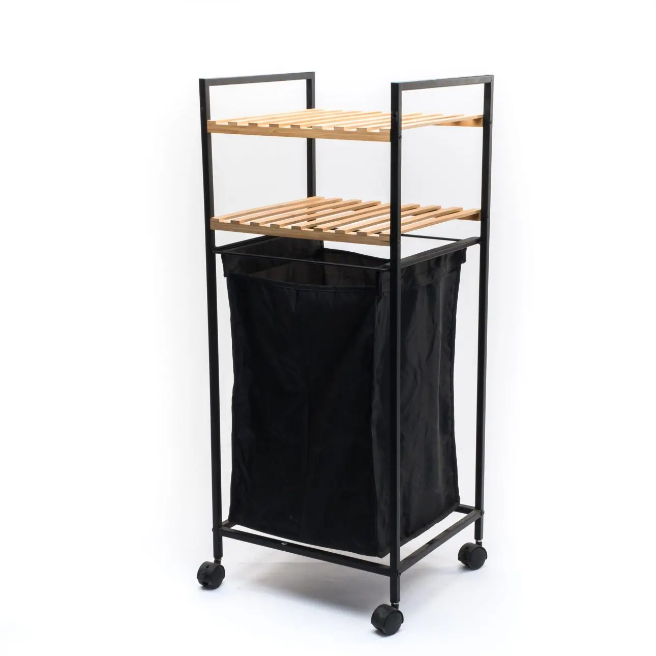 ETAGÈRE SALLE DE BAIN 2 NIVEAUX AVEC PANIER A LINGE 38 x 32.5 x 89.5 CM - Nouveautés - Mr Bricolage : Outillage, Jardinage, Animalerie, Electricité
