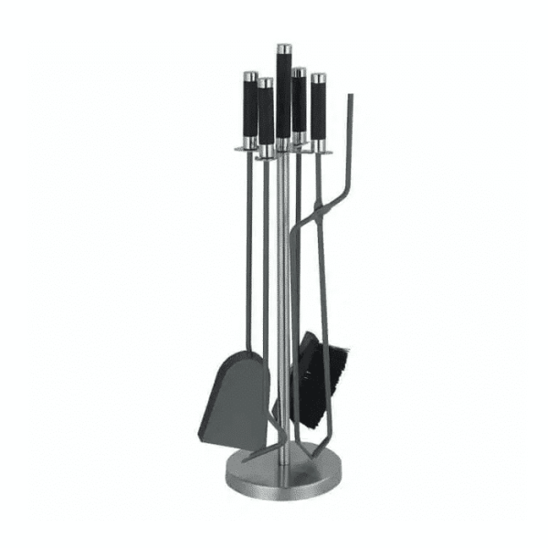 Serviteur de cheminée 5 accessoires 66 cm
