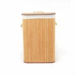 PANIER À LINGE PLIABLE EN BAMBOU - BUANDERIE - Mr Bricolage : Outillage, Jardinage, Animalerie, Electricité