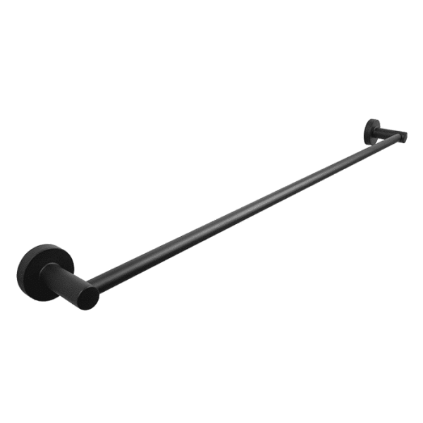Porte Serviette 60 Cm Carbon Noir Mat