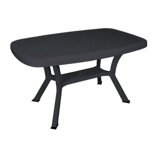 TABLE TULIPE OVALE EN RÉSINE  CAMPING ET ACCESSOIRES  Mr Bricolage : Outillage, Jardinage, Animalerie, Electricité