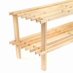 PORTE CHAUSSURES EN BOIS DE 2 NIVEAUXDIMENSIONS: 77X26X30 CM - RANGE CHAUSSURES - Mr Bricolage : Outillage, Jardinage, Animalerie, Electricité