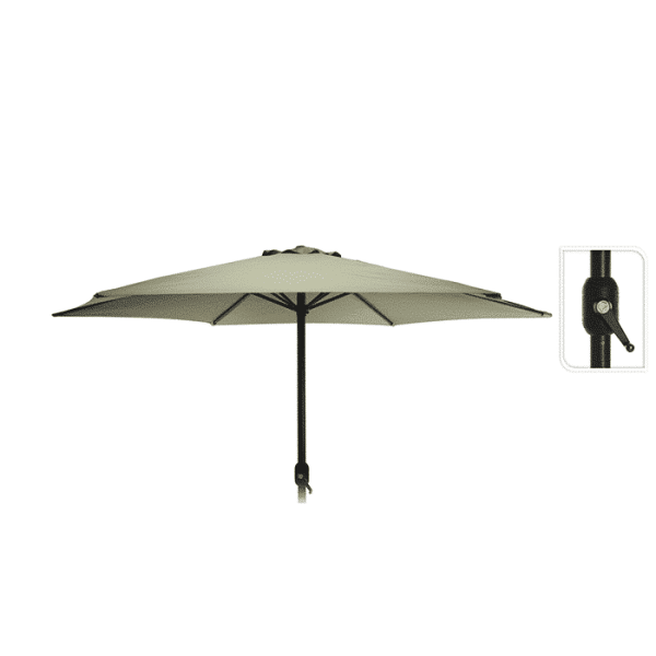 Parasol De Jardin 300 Cm Vert Olive