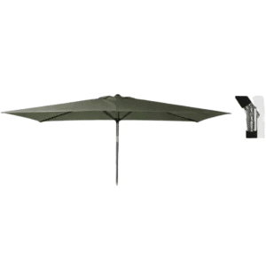 Parasol Vert En Polyster
