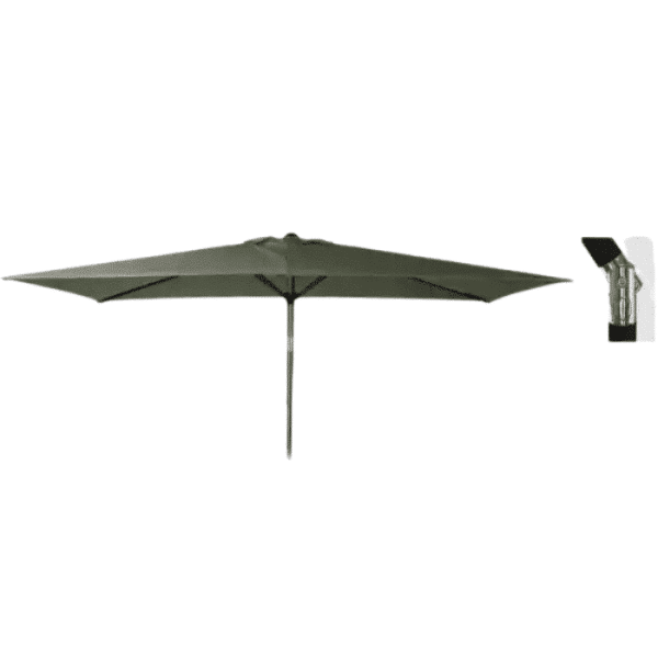 Parasol Vert En Polyster