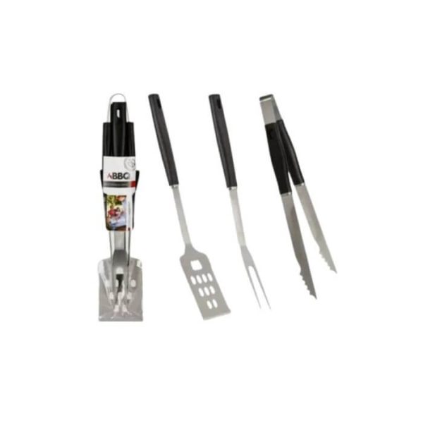 SET OUTILS BARBECUE - BARBECUE ET PLANCHA ET CUISINE D’EXTERIEUR - Mr Bricolage : Outillage, Jardinage, Animalerie, Electricité