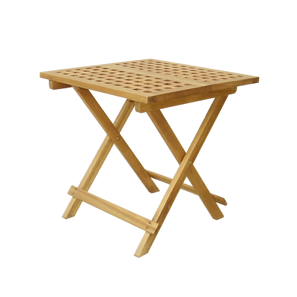 Table En Bois D'Acacia 84X40X53 Cm