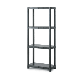Étagère De Rangement En Plastique 4 Niveaux