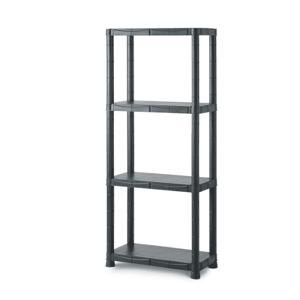 Étagère De Rangement En Plastique 4 Niveaux