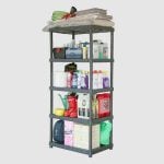 ETAGERE DE 4 NIVEAUX
ANTHRACITE  60X90X188 CM
CAPACITÉ MAXIMALE: 450 Kg - GARAGE - Mr Bricolage : Outillage, Jardinage, Animalerie, Electricité