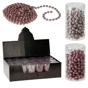 Guirlande de perles pour noël 270cm