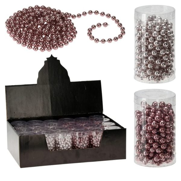 Guirlande de perles pour noël 270cm