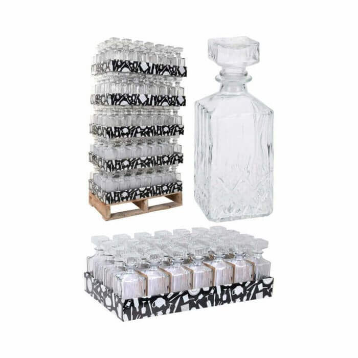 9450921.jpg CARAFE EN VERRE AVEC COUVERCLE 900ML CARAFE Mr Bricolage : Outillage, Jardinage, Animalerie, Electricité