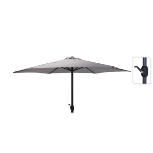 Parasol Dia 3Mtr Gris Clair