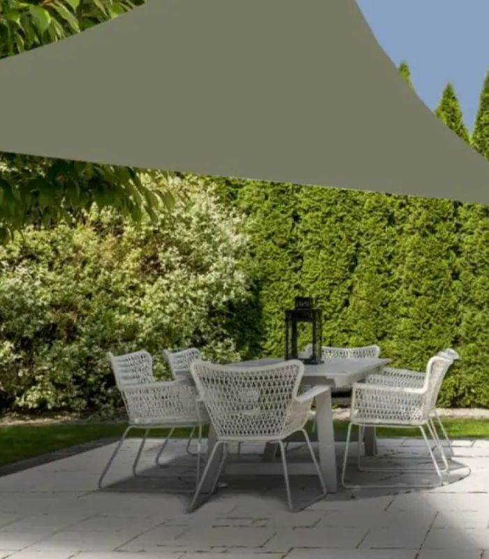 Voile Ombrage Triangulaire Vert
