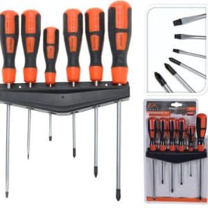 SET DE 6 TOURNEVIS - Tourne vis - Mr Bricolage : Outillage, Jardinage, Animalerie, Electricité