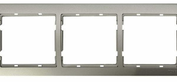 PLAQUE TRIPLE HORIZONTALE GRIS ARGENT JADE - INTERRUPTEUR ET PRISE - Mr Bricolage : Outillage, Jardinage, Animalerie, Electricité