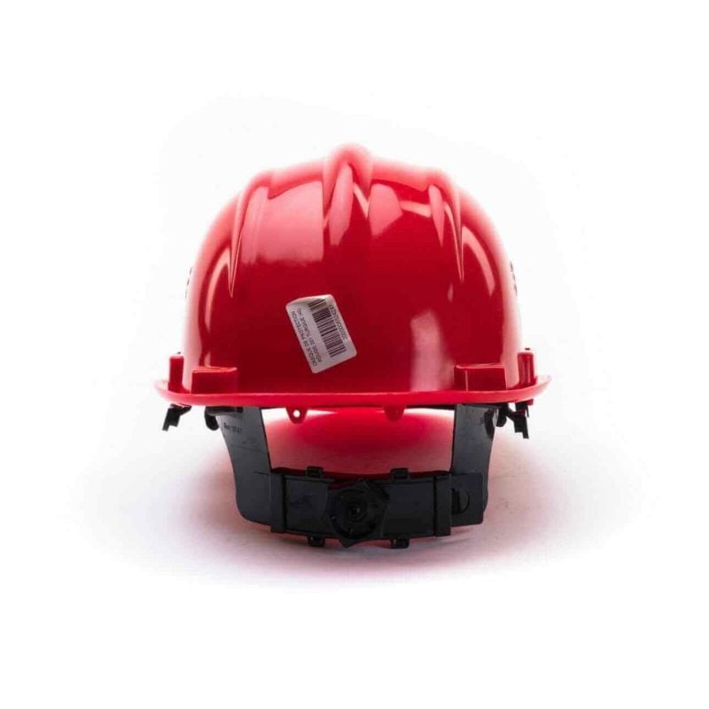 CASQUE PROTECTION ROUGE  MATÉRIAUX  Mr Bricolage : Outillage, Jardinage, Animalerie, Electricité