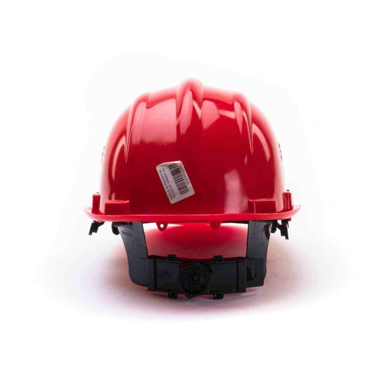 CASQUE PROTECTION ROUGE - MATÉRIAUX - Mr Bricolage : Outillage, Jardinage, Animalerie, Electricité