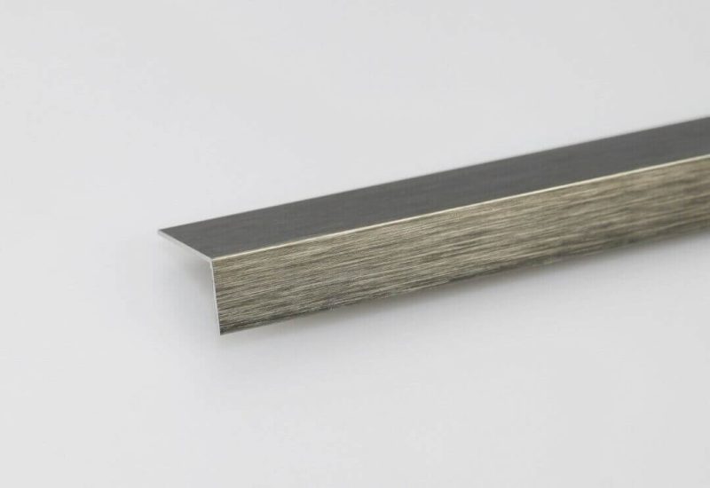 CORNIÈRE EN ALUMINIUM TITANIUM BROSSE  2000X10X10 MM  BRICOLER  Mr Bricolage : Outillage, Jardinage, Animalerie, Electricité