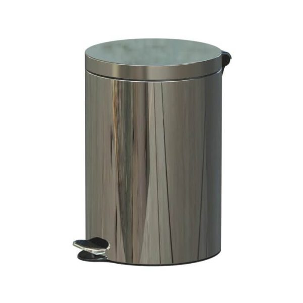 Poubelle À Pédale 20L Brillant