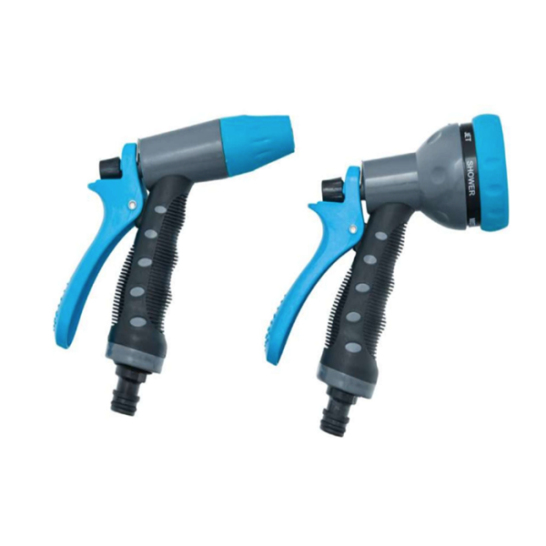 Set 2 Pistolets D'Arrosage Avec Poignées Anti Dérapantes