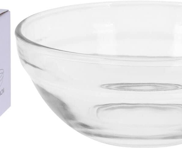 Set 4 Bols En Verre 10X4Cm