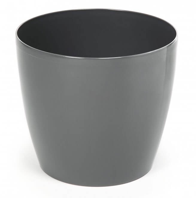 Pot À Fleurs Magnolia Diametre 30Cm Couleur Argent Metalise - Mr.Bricolage Maroc