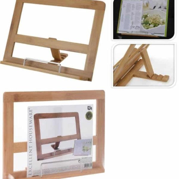Support Pour Livre De Recettes En Bambou